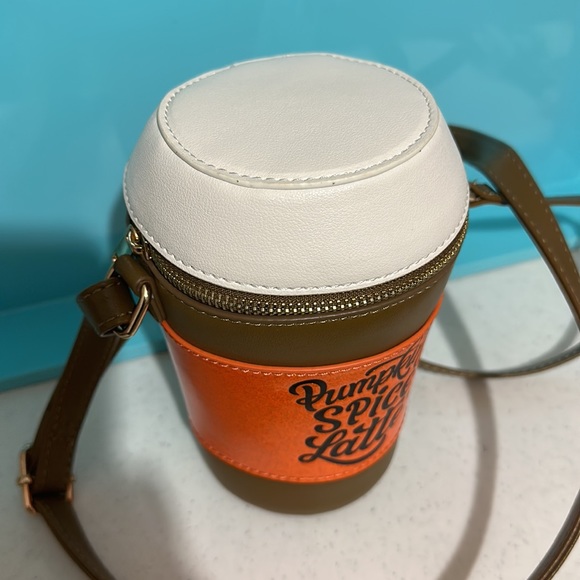 ☕️Pumpkin Latte Crossbody Purse Trending Viral Tik Tok - Picture 3 of 4